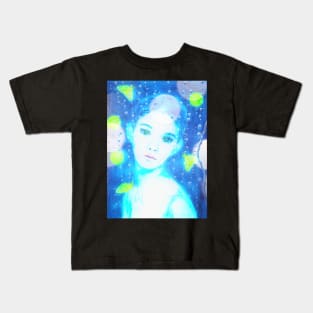 Moth Girl Kids T-Shirt